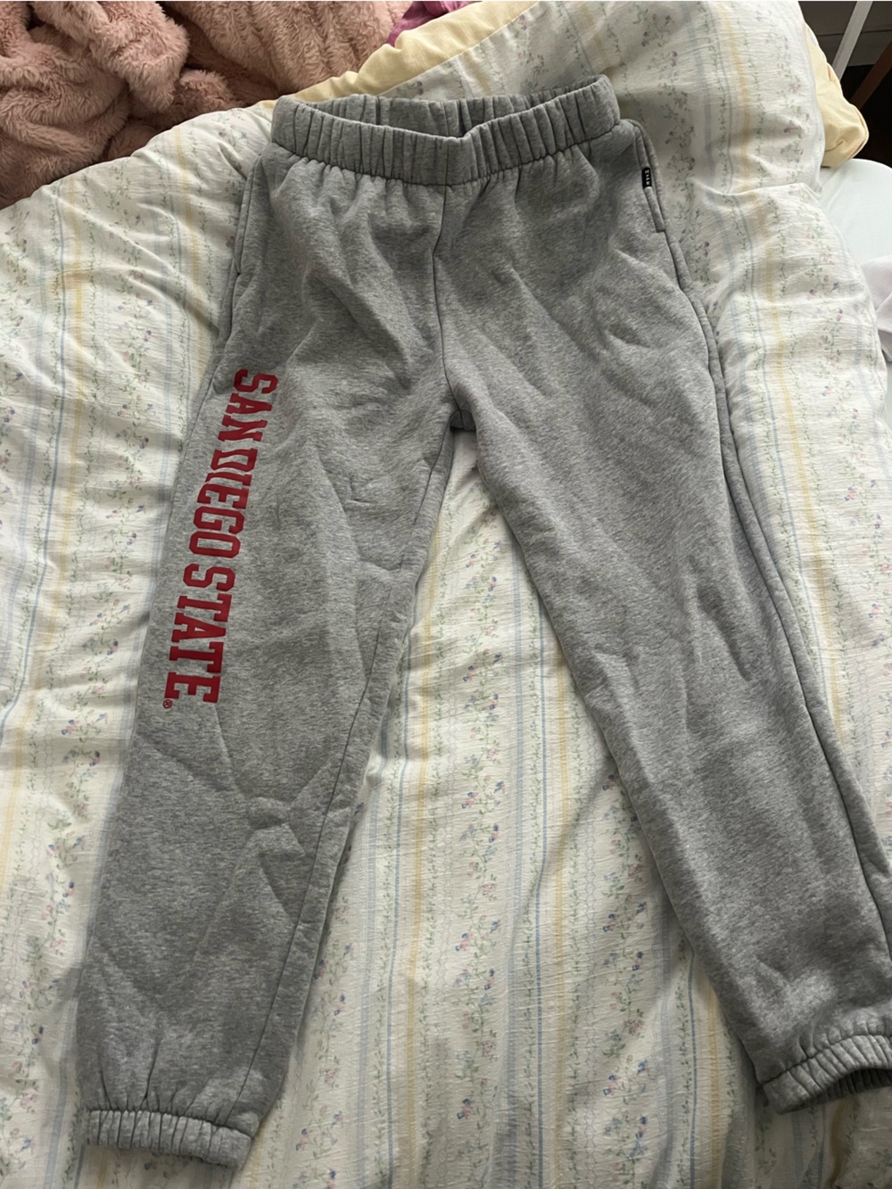 like new San Diego State Grey Sweatpants